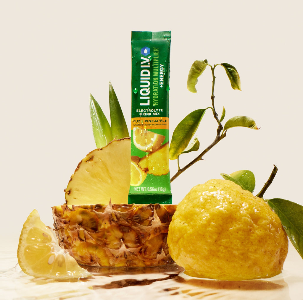 Yuzu Pineapple Hydration Multiplier® + Energy - Smooth Taste Hydration Powder