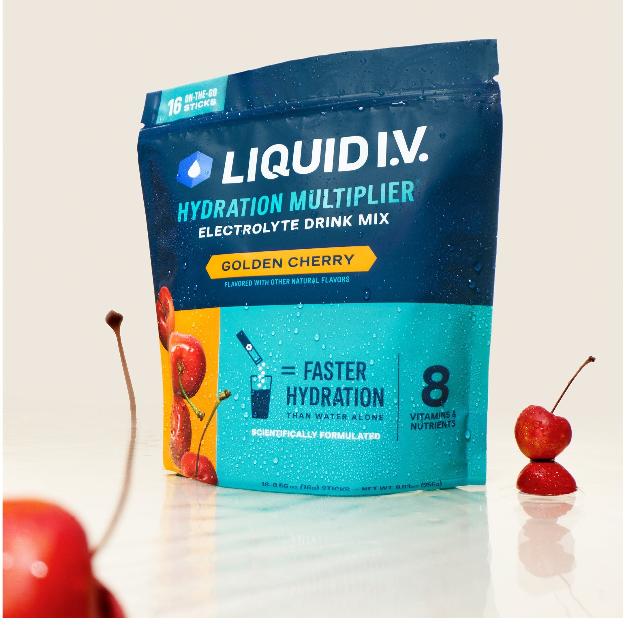 Golden Cherry Hydration Multiplier - Everyday Electrolyte Drink Mix