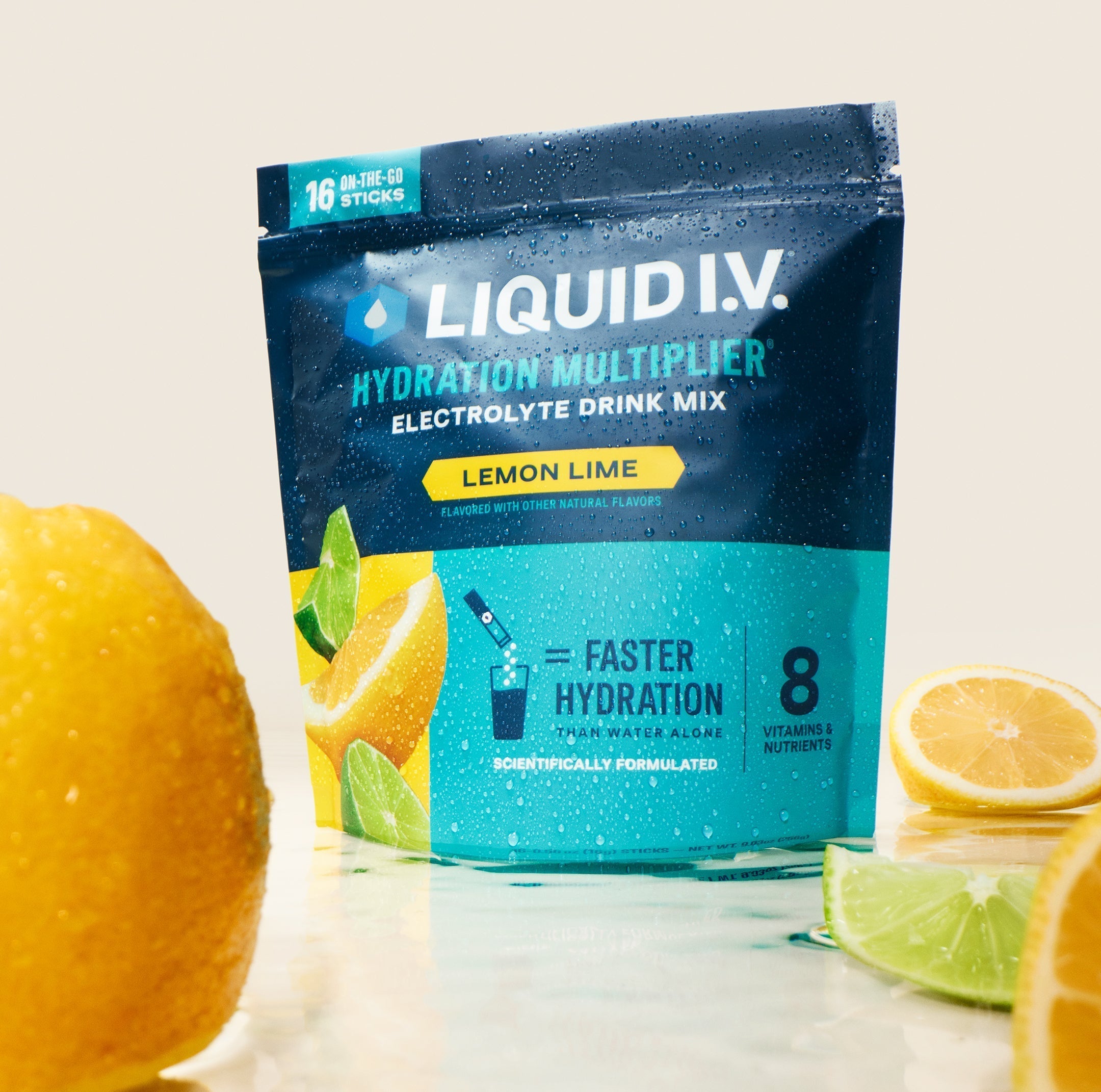 Lemon Lime Hydration Multiplier® - Pocket Friendly Hydration With Easy Mixing