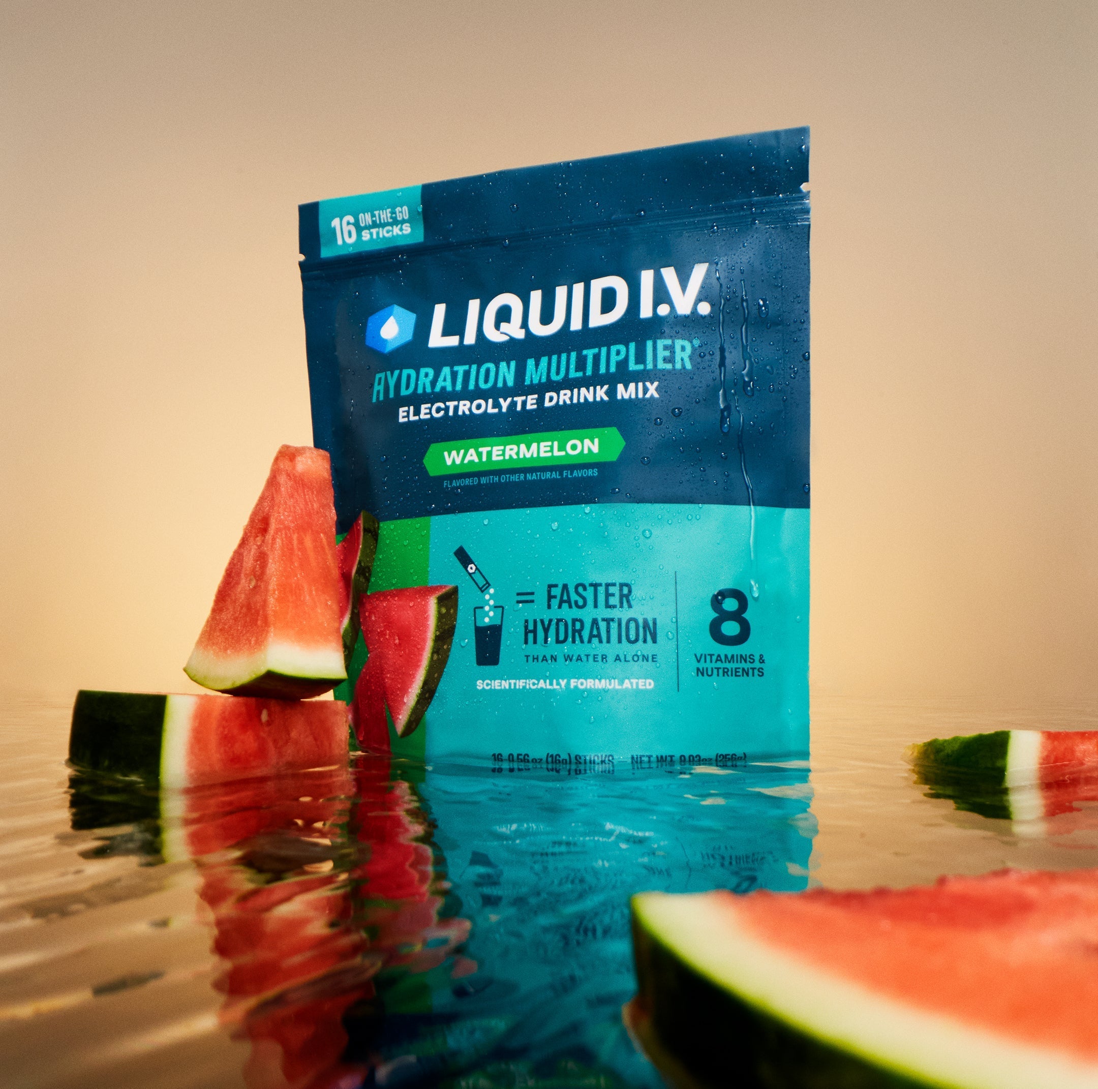 Watermelon Hydration Multiplier - Balanced Water Flavor Packets