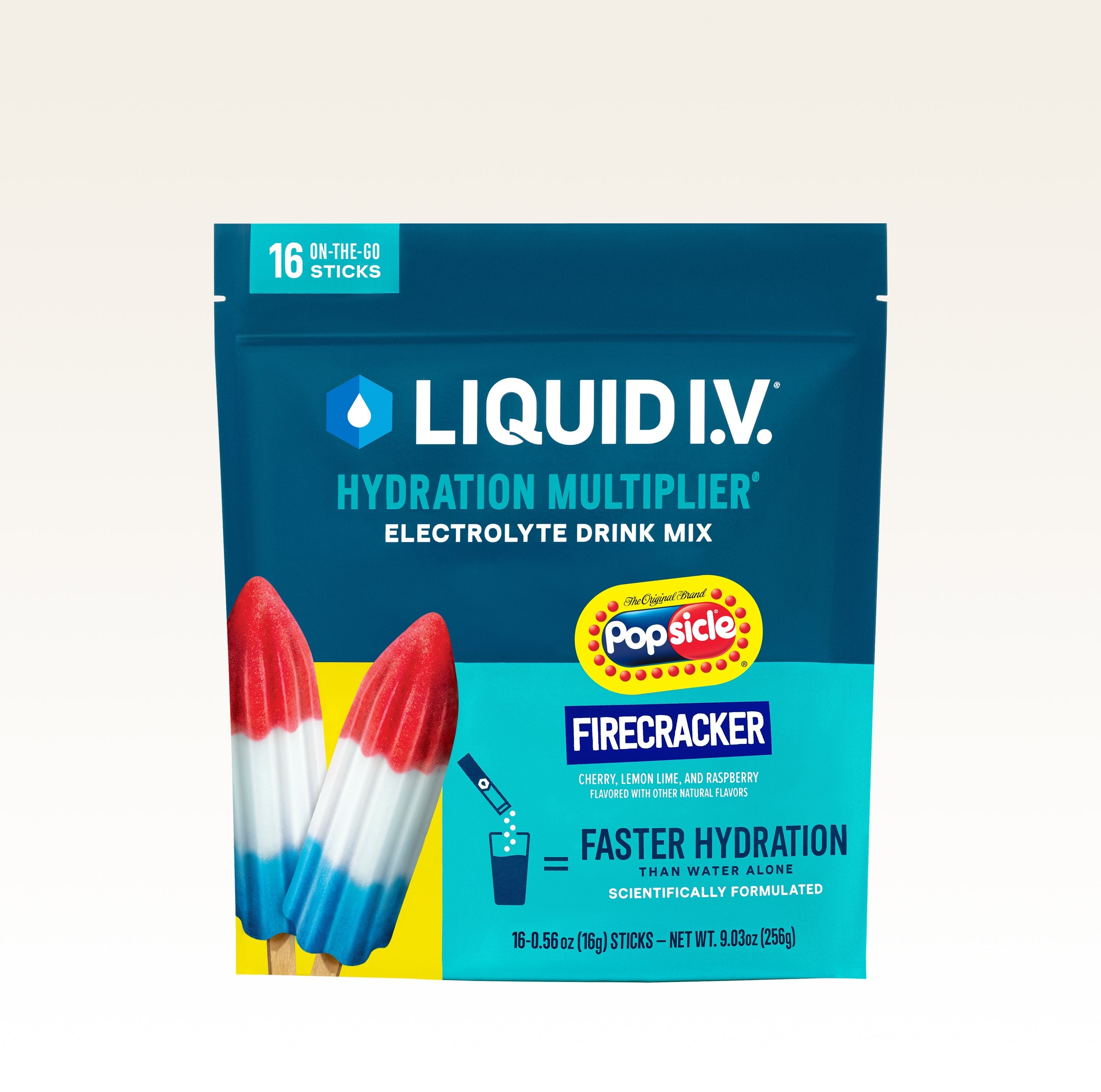 BYOB - HM - Popsicle® Firecracker - Workout Ready Hydration For Gym Bags