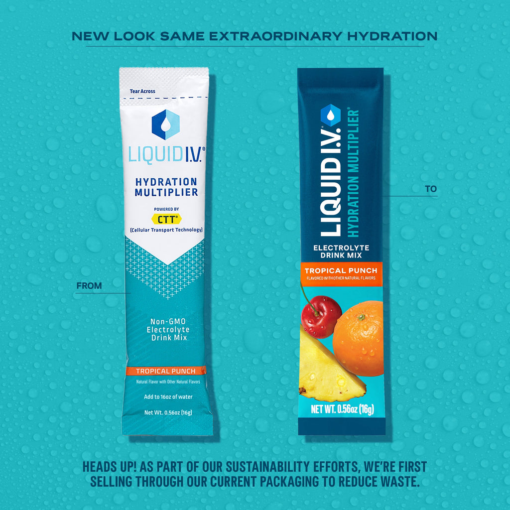 Tropical Punch Hydration Multiplier - Travel Ready Hydration With Easy Mixing