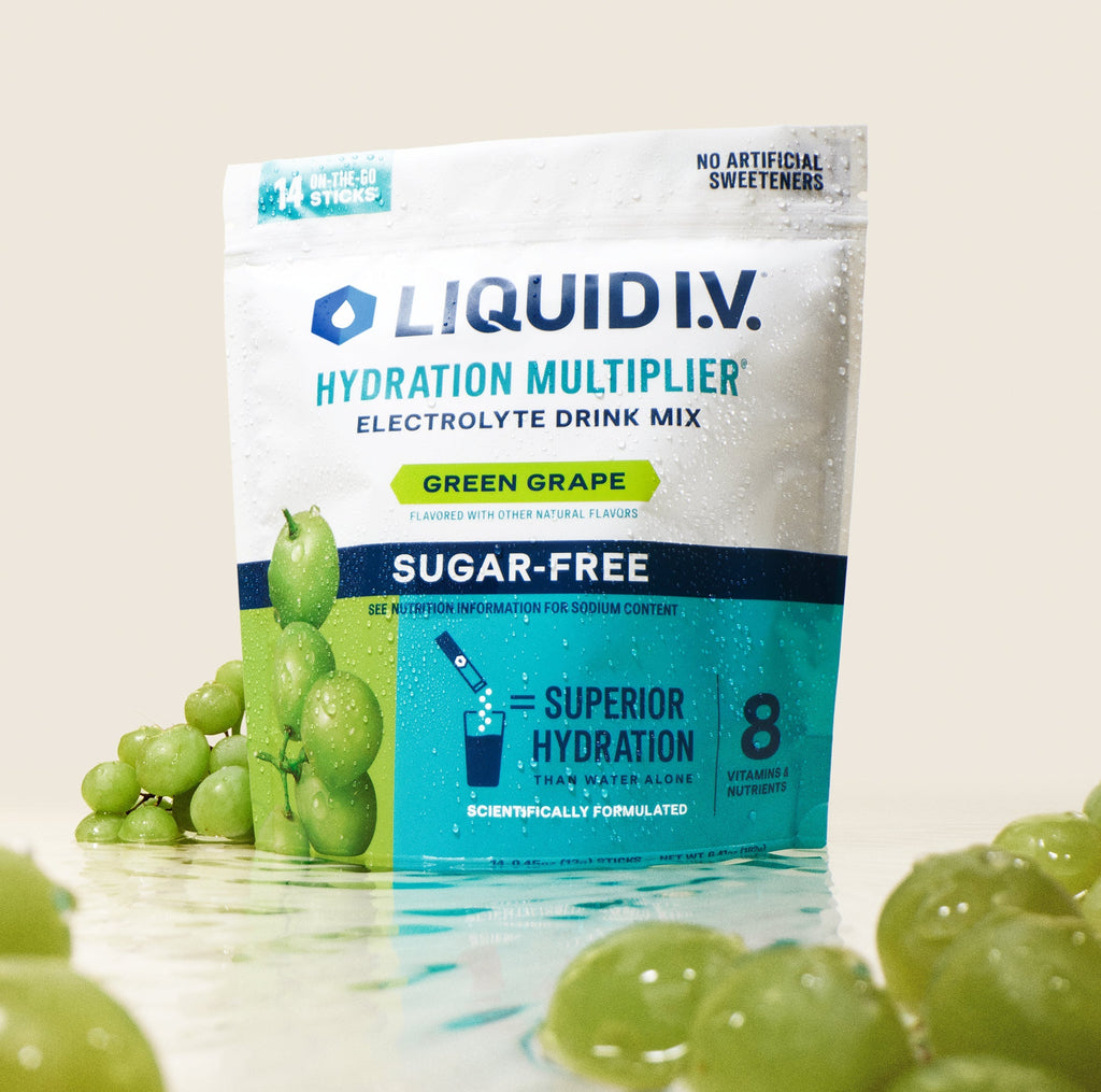Green Grape Hydration Multiplier Sugar-Free - Smooth Taste Electrolytes Made Easy