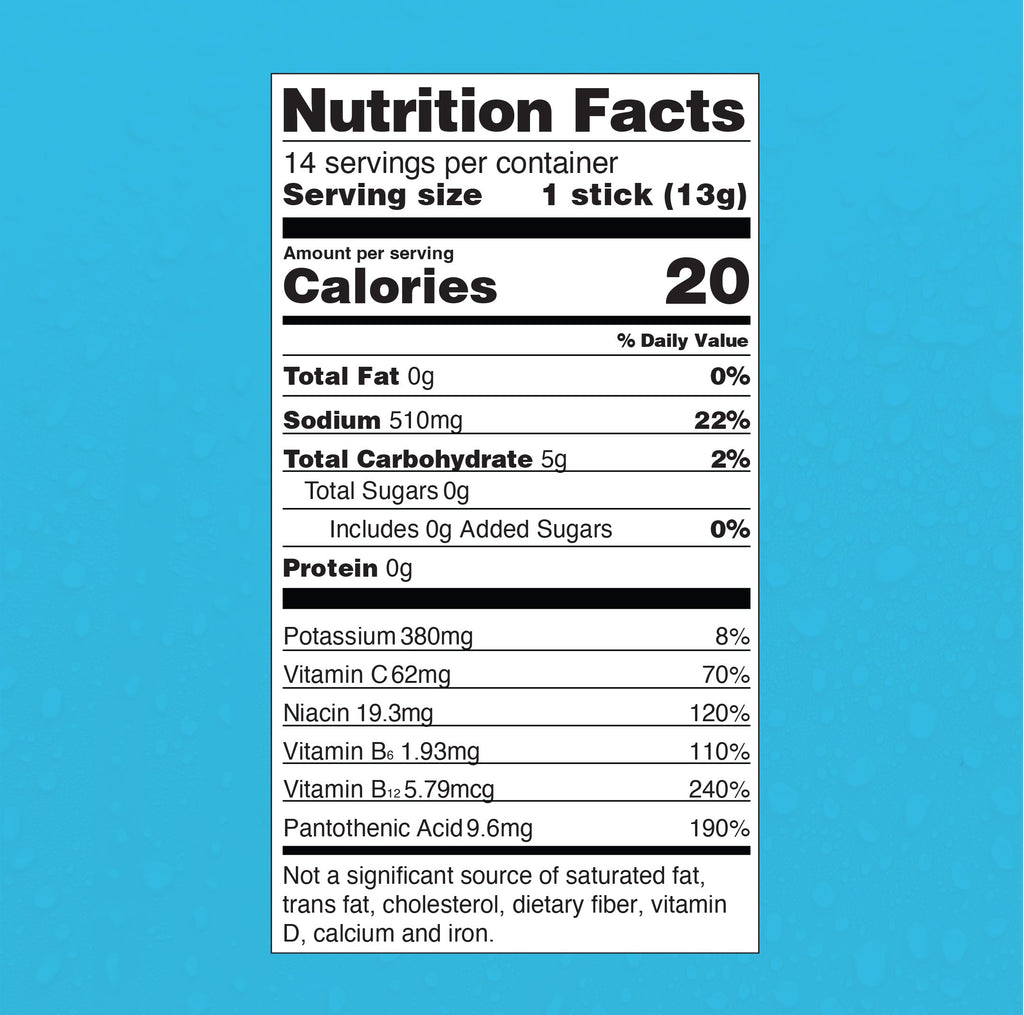 Zero Sugar Splash Pack - Morning Ready Electrolyte Drink Mix