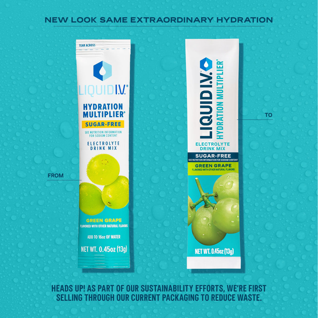Green Grape Hydration Multiplier Sugar-Free - Smooth Taste Electrolytes Made Easy