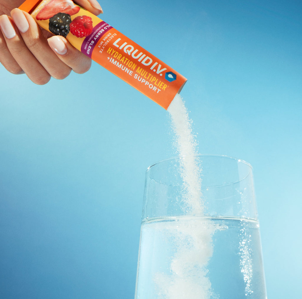 Wild Berry Hydration Multiplier®  + Immune Support - On The Go Electrolyte Packets