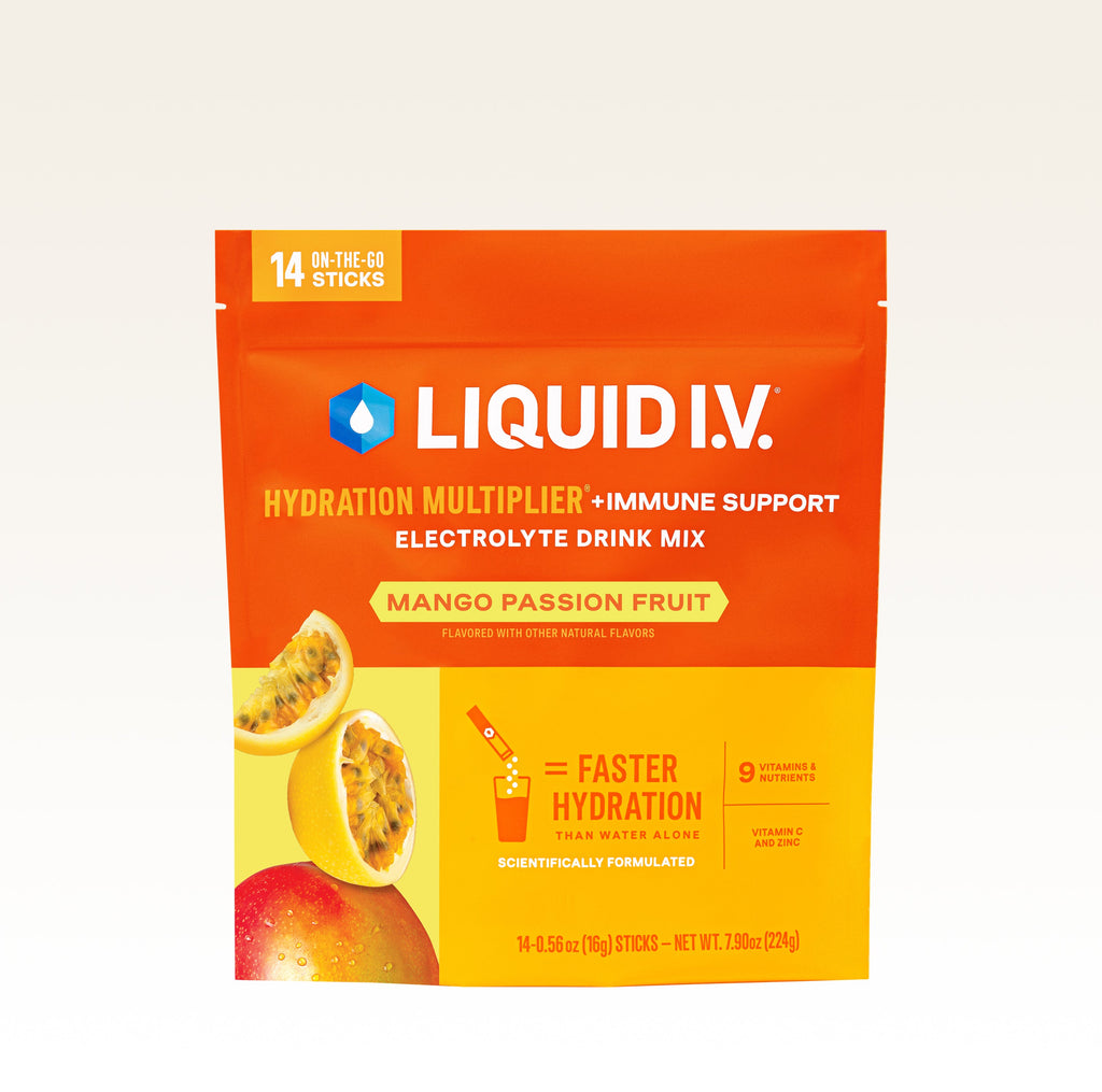 Mango Passion Fruit Hydration Multiplier®  + Immune Support - Active Day Hydration For Busy Days