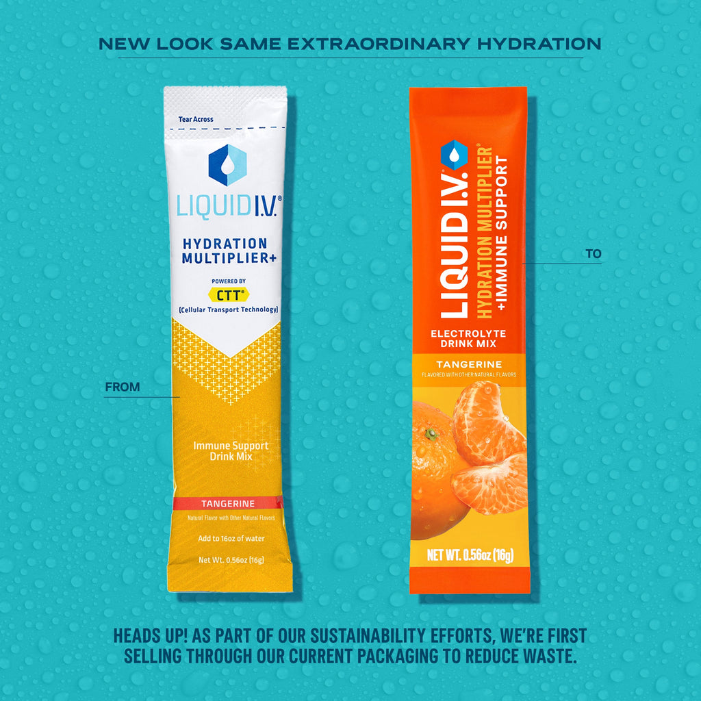 Tangerine Hydration Multiplier® + Immune Support - Everyday Hydration Drink Mix