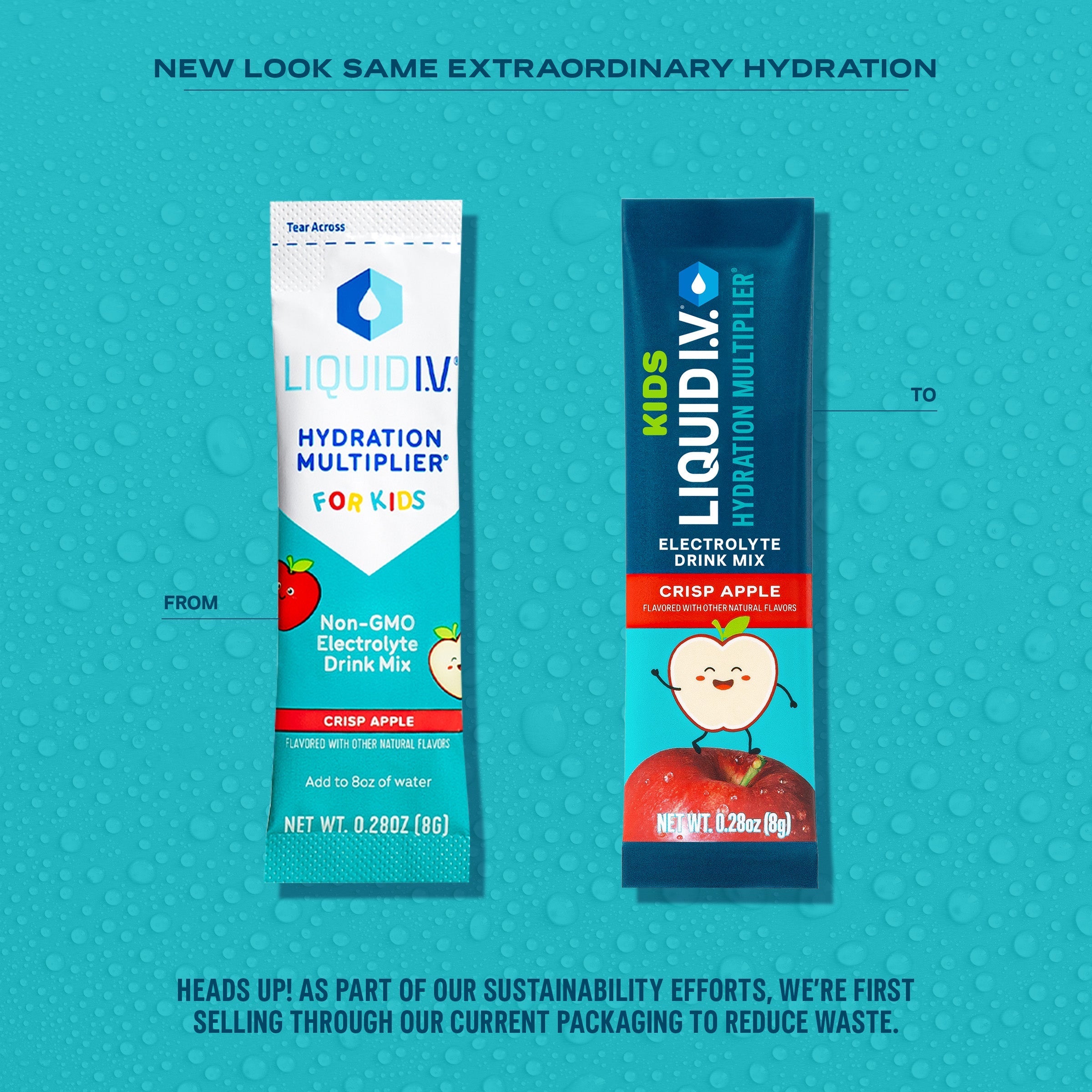 Crisp Apple Hydration Multiplier® For Kids - On The Go Hydration For Travel Days