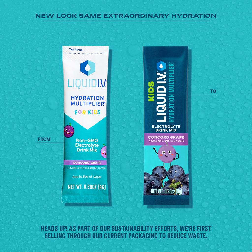 Concord Grape Hydration Multiplier® For Kids (Old) - Anytime Hydration Packets
