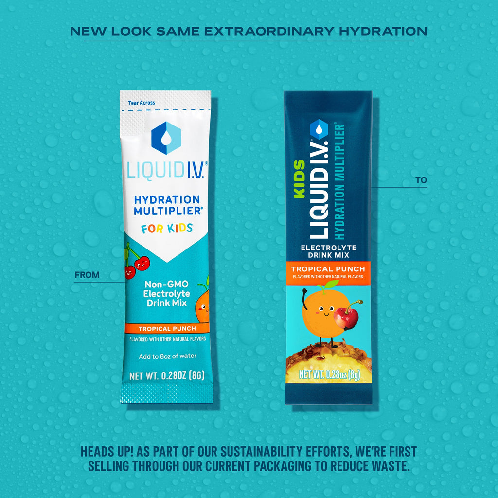 Tropical Punch Hydration Multiplier® For Kids (Old) - Pocket Friendly Hydration For Workout Days