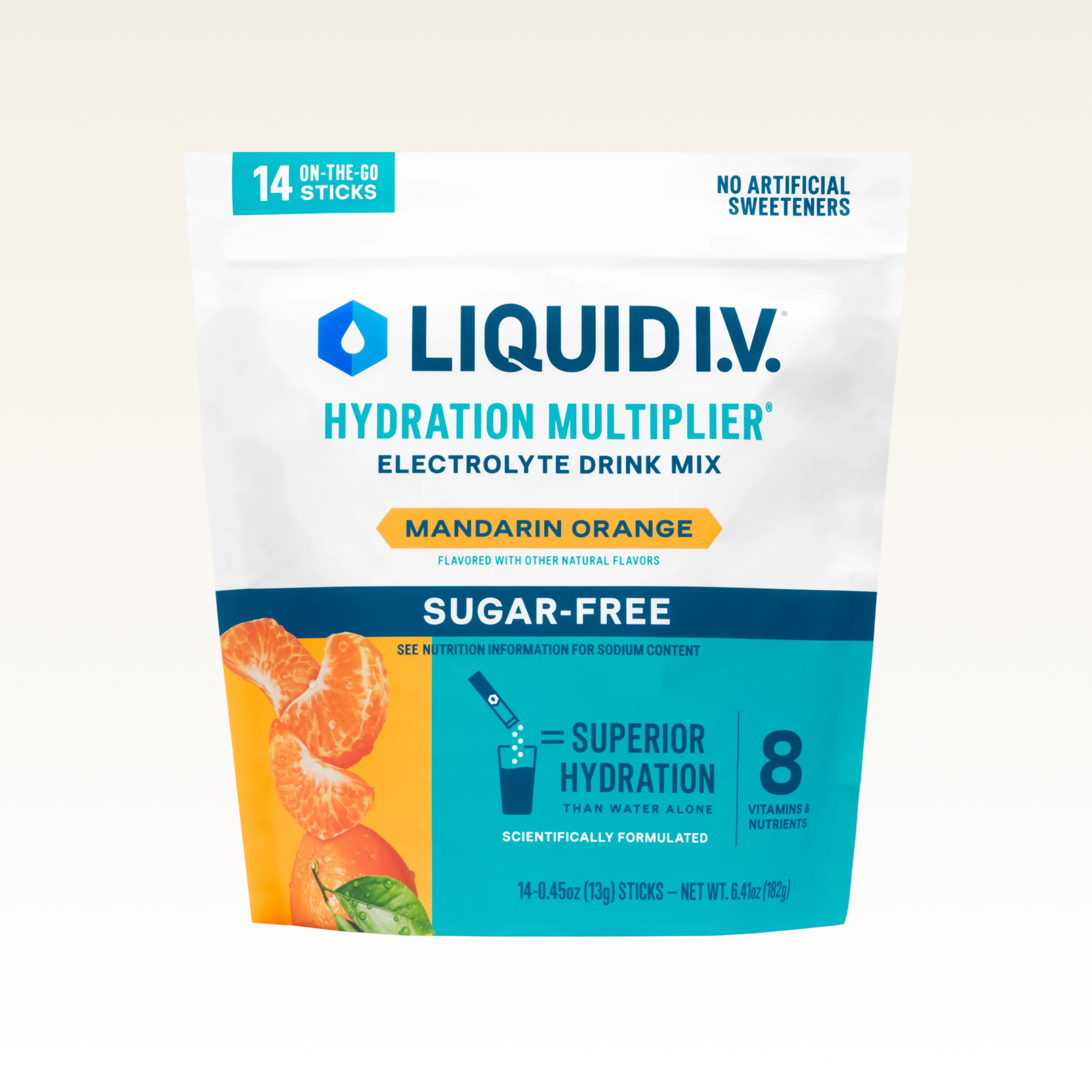 Mandarin Orange Hydration Multiplier® Sugar-Free - Travel Ready Hydration For Real Routines