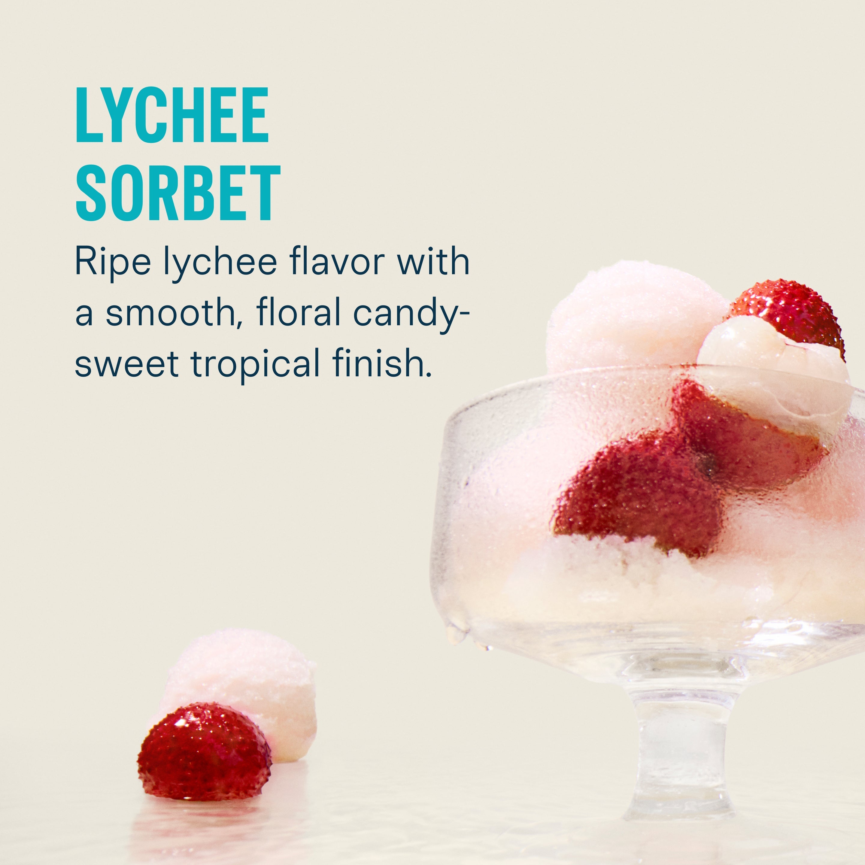 Lychee Sorbet Hydration Multiplier® Sugar-Free - Clean Taste Water Made More Enjoyable