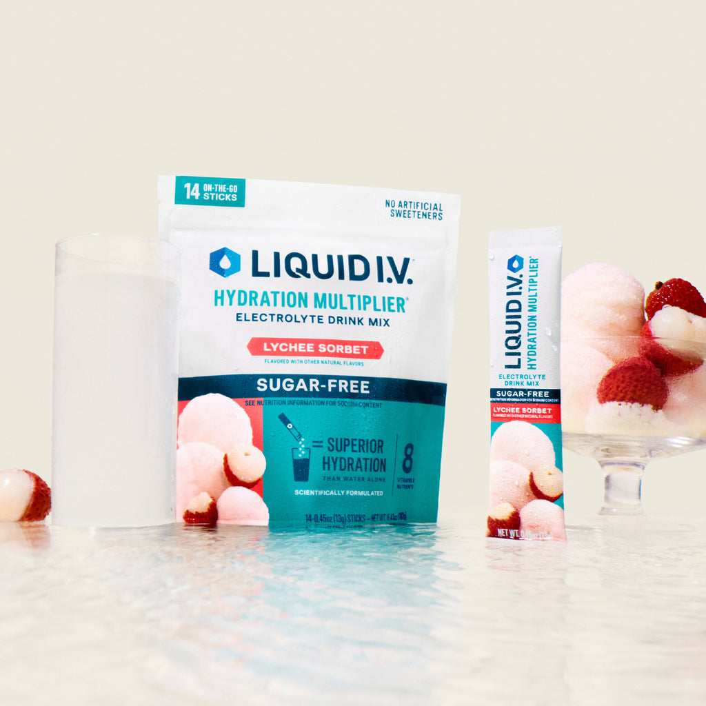 Lychee Sorbet Hydration Multiplier® Sugar-Free - Clean Taste Water Made More Enjoyable