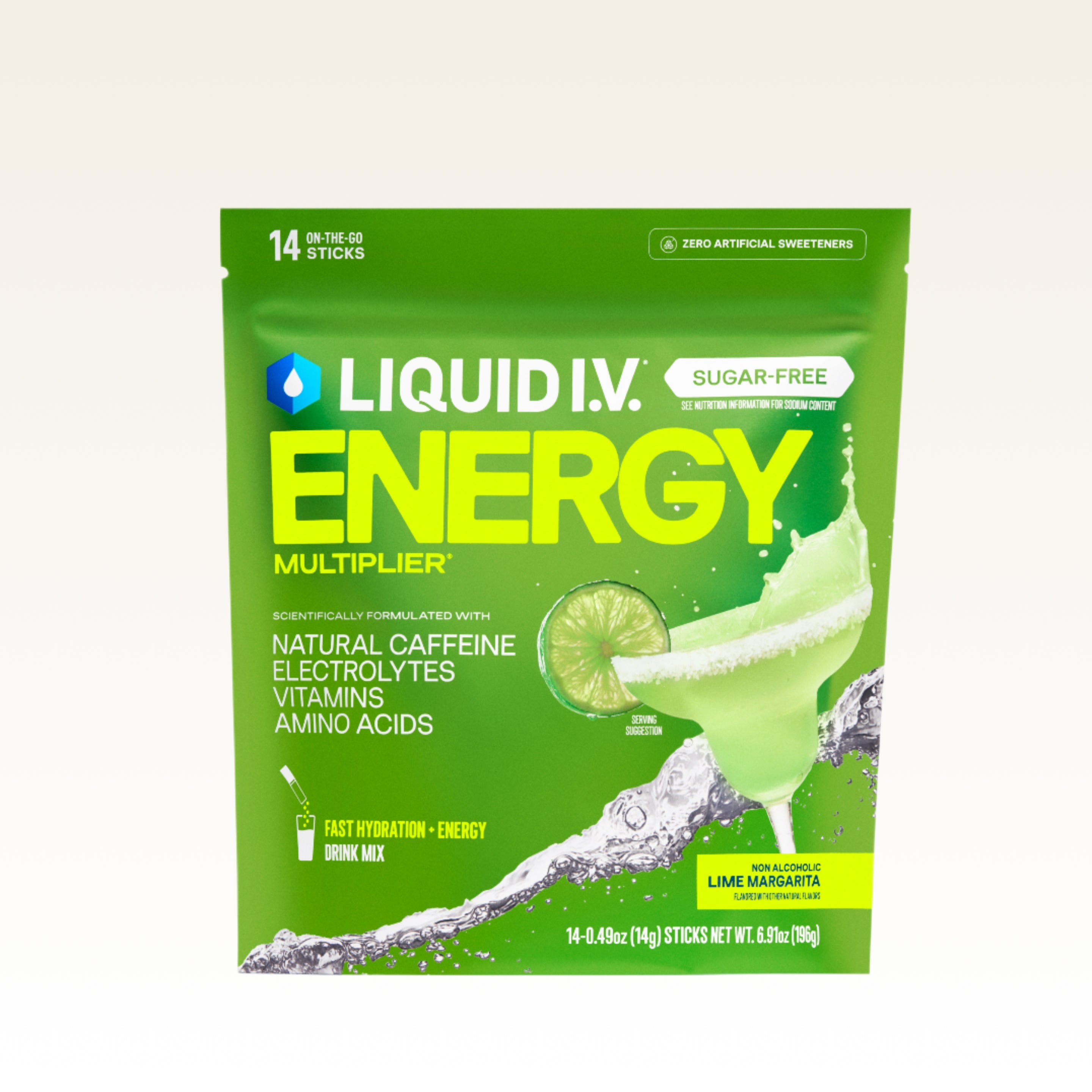 Lime Margarita Sugar-Free Energy Multiplier® - Fresh Taste Electrolyte Powder