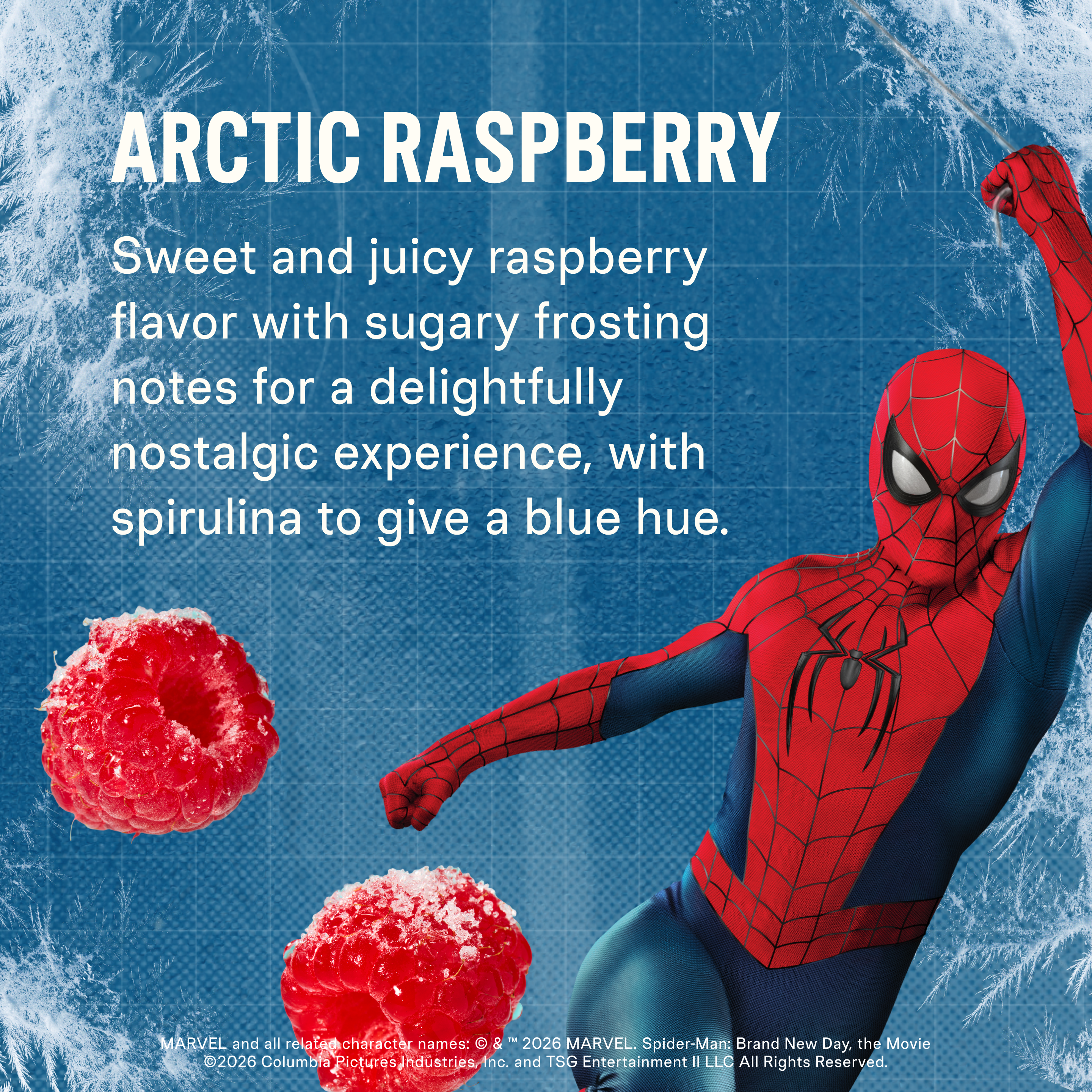Limited Edition Spider-Man Arctic Raspberry Hydration Multiplier® - Workout Ready Hydration For Daily Life