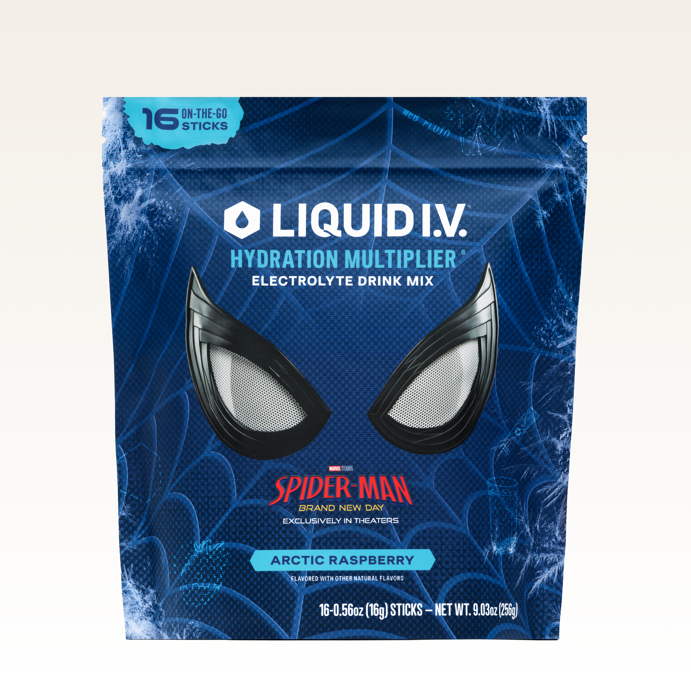 BYOB - HM - Limited Edition Spider-Man - Light Flavor Hydration For Travel Days