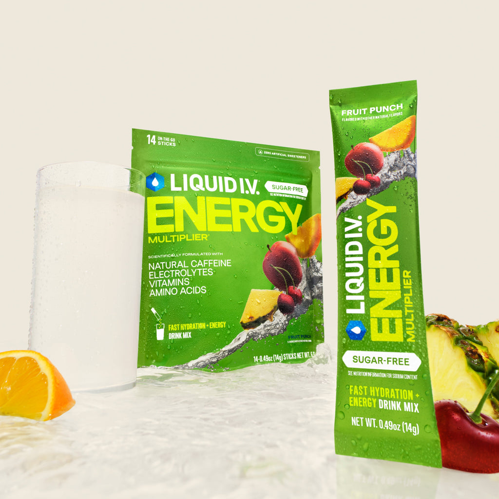 Sugar-Free Energy Fruity Bundle - On The Go Drink Mix Packets